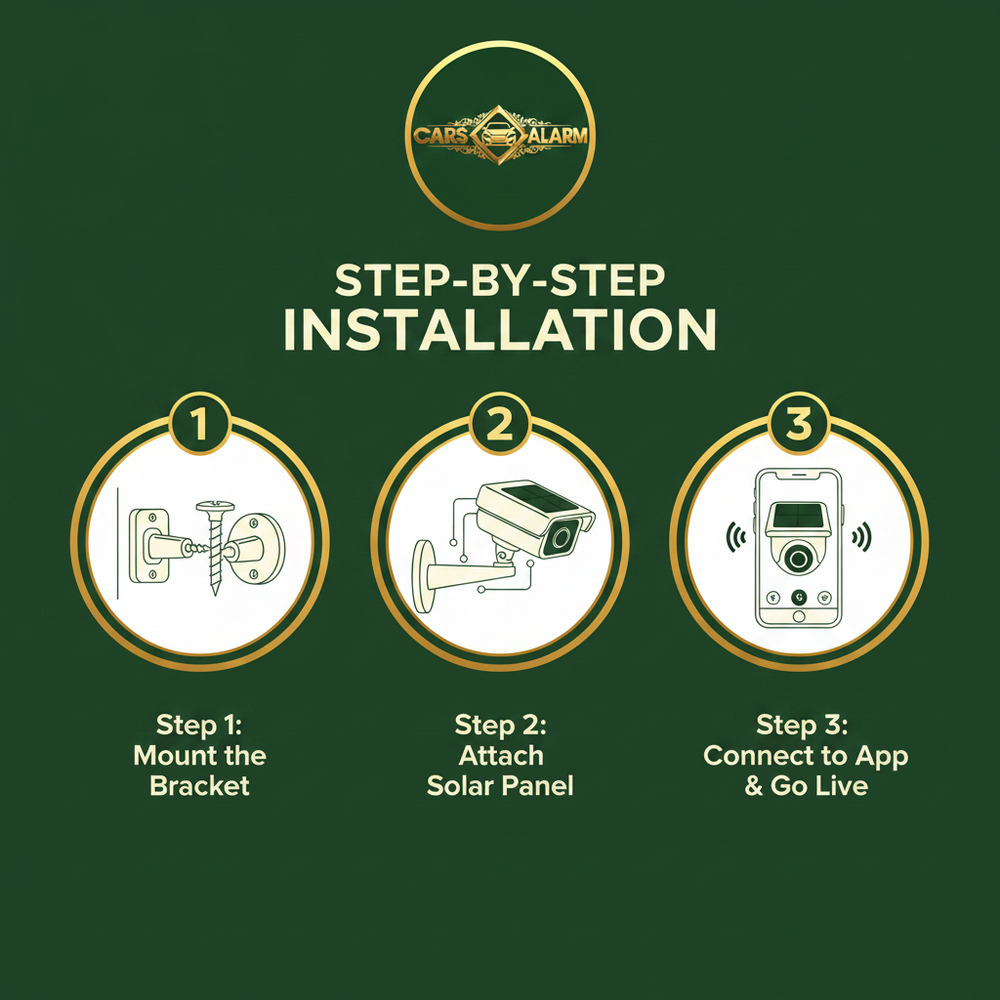 CarsAlarm Installation Steps