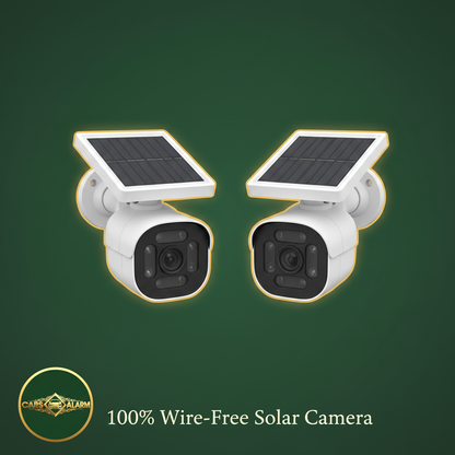 CarsAlarm Solar Camera dual display