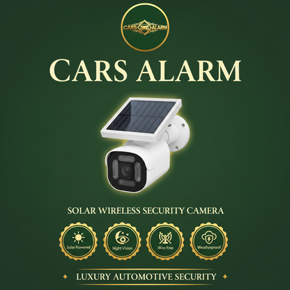 CarsAlarm Solar Camera features